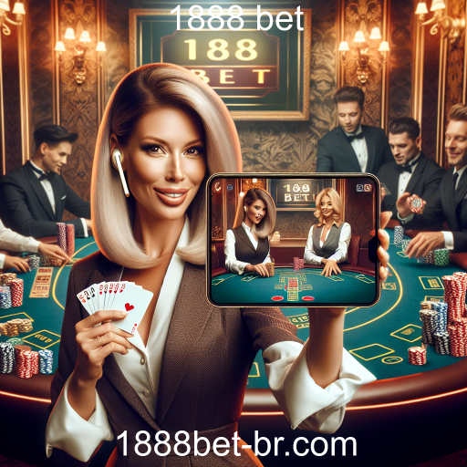 A Experiência de Jogo com Live Dealers no 1888 Bet